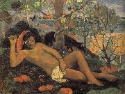 Paul Gauguin Woman with Mango oil painting